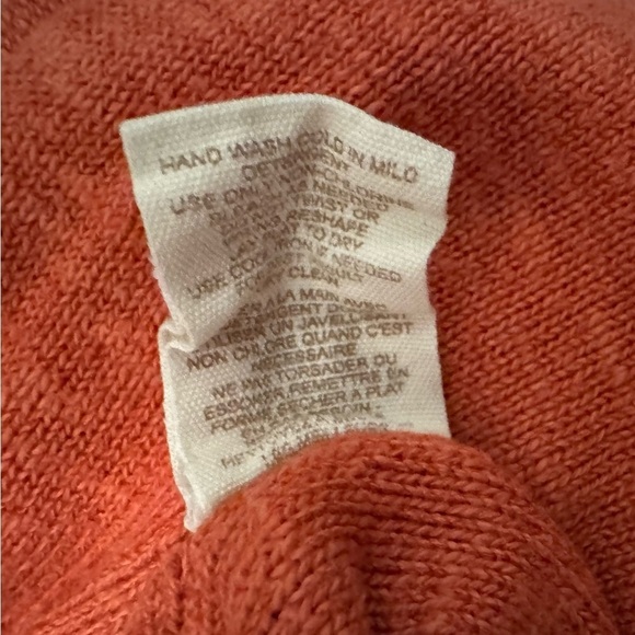 Free People | Orange Snap Drape Front Cardigan (S) - Picture 8 of 8